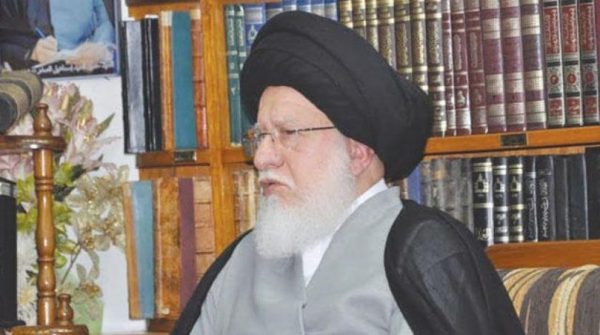 آیت الله سید حسین صدر خواهان کنار گذاشتن سلاح و خاموش کردن شعله فتنه در عراق شد