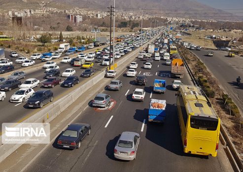 افزایش ۵.۵ درصدی تردد در محورهای برون‌شهری در شبانه‌روز گذشته