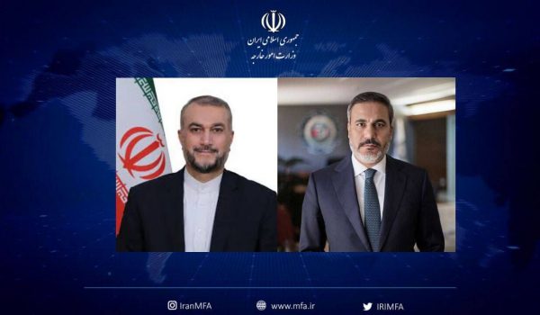 دعوت امیرعبداللهیان از وزیر خارجه جدید ترکیه برای سفر به ایران